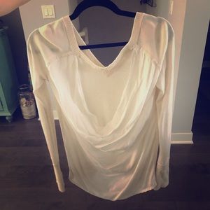 Lululemon backless open back long sleeve